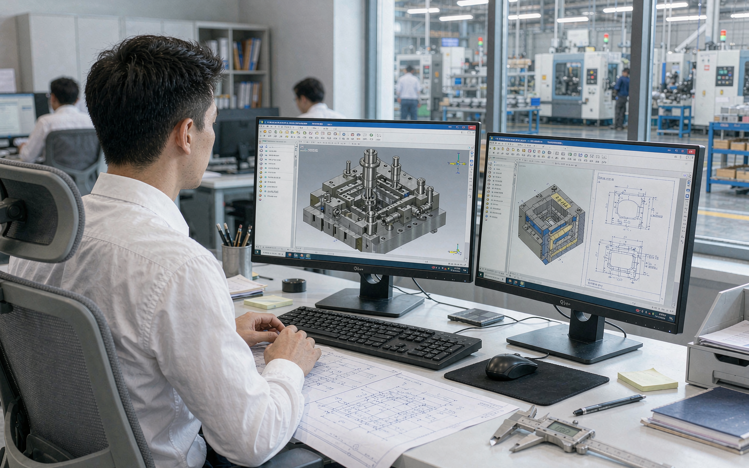 Mold design engineering — 3D CAD tooling design in-house